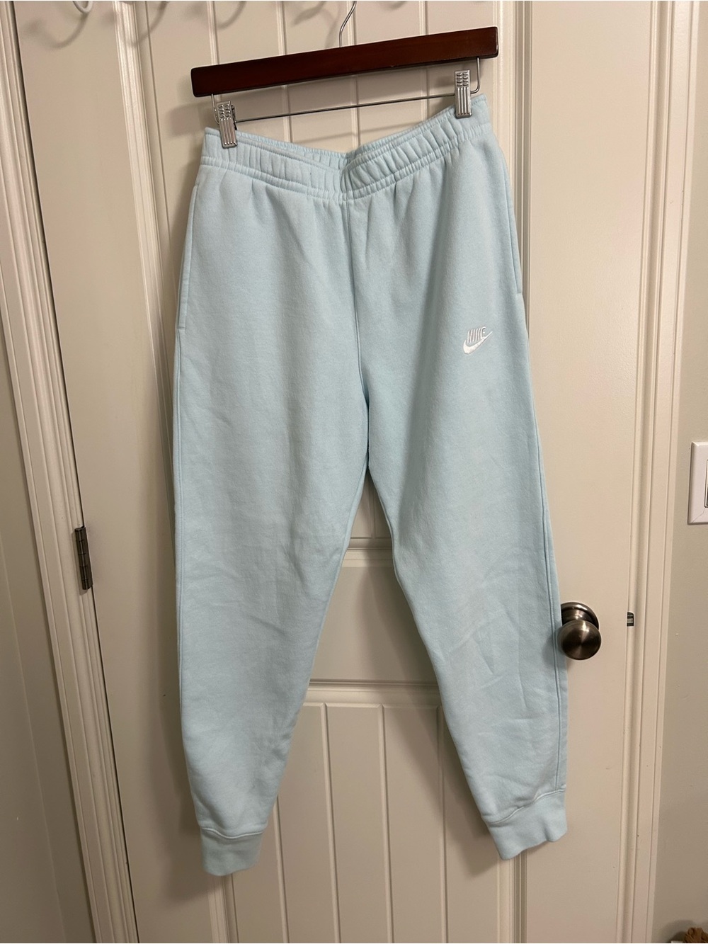 Nike unisex Light Blue Fleece Jogger Pants